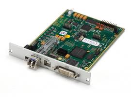 BLACK BOX CORP CARD,SINGLE FIBER DVI-I USB HID MODULE