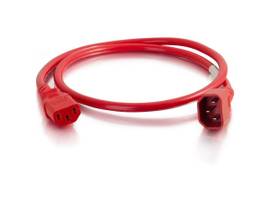 C2G 6FT C14 TO C13 14/3 SJT RED