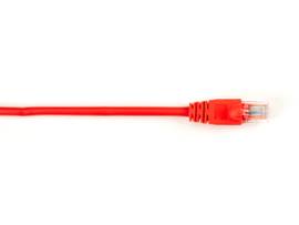 CAT6 250-MHz Molded Snagless Patch Cable UTP CM PVC RD 1FT