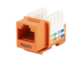 MONOPRICE CAT5E PUNCH DOWN KEYSTONE JACK-ORANGE