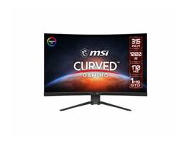 MSI 32 CURVED 1000R, RAPID VA WITH QUANTUM DOT, 1MS GTG, 170HZ, QHD, HDR READY, RGB, HEIGH ADJ. STAND
