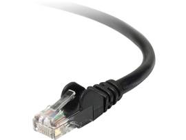 BELKIN CABLE CAT6 UTP RJ45M/M 50 BLK PATCH TAA