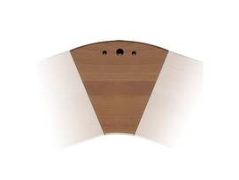 MILESTONE CNSL FURNITURE LCD 45D WDG TOP ONLY HNMP