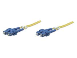 FIBER OPTIC PATCH CABLE, DUPLEX, SINGLE-