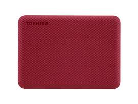 TOSHIBA CANVIO ADVANCE PRTBL EXT HD/RED/1T