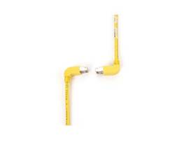 BLACK BOX CORP CAT6 90 DWN TO UP SHLD PATCH CABLE YELLOW 3