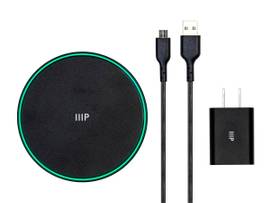 MONOPRICE MONOPRICE WRLS CHRGR_ QI-CRTIFD 15W F- WRLS CHARGING PAD W