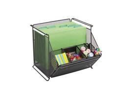 SAFCO ORGNZR ONYX STACK STORAGE BINS