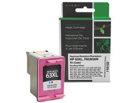 CLOVER IMAGING REMANUFACTURED HIGH YIELD TRI-COLOR INK CARTRIDGE REPLACEMENT FOR HP F6U63AN (HP 63XL)