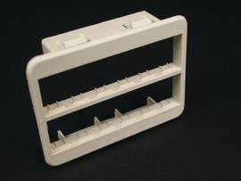 LEGRAND-WIREMOLD ORTRONICS TRACJACK MINI BEZEL-IV (PKG OF 5)