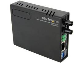 MM FIBER ETHERNET MEDIA CONVERTER ST 2KM