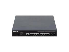 INTRACOM 10-PORT L2+ FULLY MANAGED POE++ SWITCH WITH 8 GIGABIT ETHERNET PORTS AND 2 SFP UPLINKS