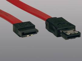 TRIPP LITE 18IN ESATA TO SATA SIGNAL CBL, 7P-M/7P-M