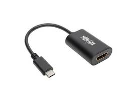 Tripp Lite series USB-C to HDMI Adapter (M/F) - 4K 60 Hz, HDCP 2.2, Black