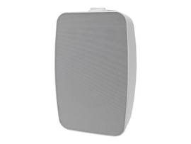 CRESTRON SAROS 6.5 IN. 2-WAY ALL WEATHER SURFACE MOUNT INDOOR/OUTDOOR SPEAKER, WHITE TEXTURED, SINGLE