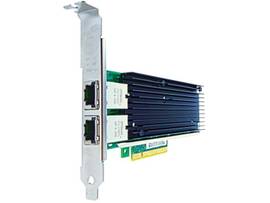AXIOM 10GBS DUAL PORT RJ45 PCIE X8 NIC CARD FOR HP - 656596-B21