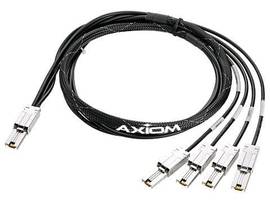 AXIOM MINI-SAS TO 4X1 MINI-SAS CABLE HP COMPATIBLE 4M - AN976A