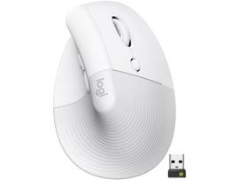 LOGITECH LIFT VERTICAL ERGONOMIC MOUSE (OFF-WHITE)