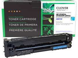 CLOVER IMAGING REMANUFACTURED CYAN TONER CARTRIDGE ALTERNATIVE FOR HP CF401A (HP 201A)