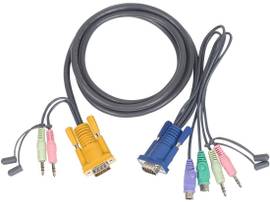 IOGEAR CBL KVM 6FT PS/2 F/ GCS1758/1732/1734