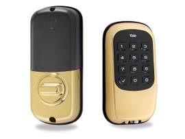 DEADBOLT YRL KF PUSHBUTTON ZW 605