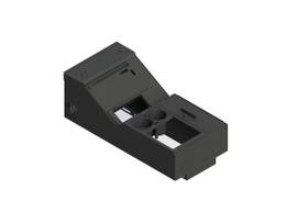 GAMBER KIT - UNIVERSAL WIDE BODY CONSOLE BOX WITH LOCKED STORAGE POCKET, PRINTER MOUNT AND CUP HOLDER; INCLUDES 3 FACEPLATES AND 3 FILLER PANELS.