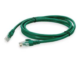ADD-ON 1FT RJ-45 M/M CAT6 GREEN CU PATCH CBL