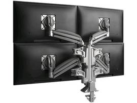 LEGRAND-CHIEF KX CLMN DESK MNT QUAD 2L ARMS SLV
