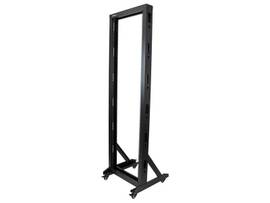 SERVER 2-POST RACK WITH CASTERS - 42U