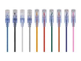 MONOPRICE SLIMRUN CAT6A ETHERNET PATCH CABLE - SNA