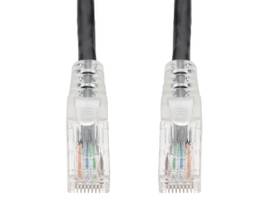 ADDON 10FT RJ-45 (MALE) TO RJ-45 (MALE) CAT6 STRAIGHT CLEAR-CLAW BLACK UTP COPPE