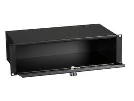 BLACK BOX CORP 3U 19 RACKMOUNT DRAWER 9D 2-POINT MOUN