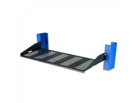 RACK SOLUTIONS 2POST FIXED SHELF 7IN VENTED,FLANGE DOWN