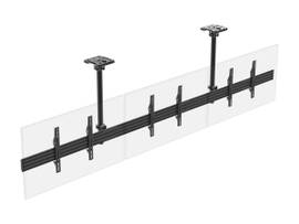 MONOPRICE COMMERCIAL SERIES 3X1 PANEL MENU BOARD CEILING TV MOUNT FOR DISPLAYS BETWEEN 32IN TO 65IN_ MAX WEIGHT 66 LBS. EA._ VESA PATTERNS UP TO