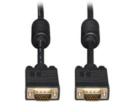 Tripp Lite series VGA High-Resolution RGB Coaxial Cable (HD15 M/M), 15 ft. (4.57