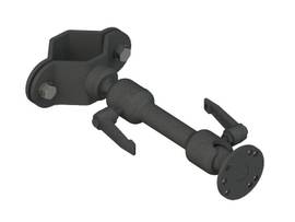 GAMBER ZIRKONA, 2IN TO 3IN POLE MOUNT WITH 6IN MEDIUM DOG-BONE AND AMPS PLATE