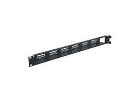 Legrand-Middle Atlantic AVIP Panel, 1 RU, Swing-out,Accepts 14 single or 7 dual