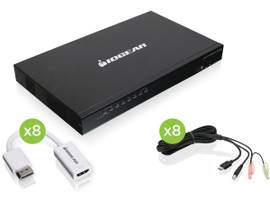 IOGEAR 8-PRT USB PS2 HD & DSPLYPRT