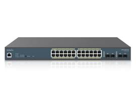 ENGENIUS FIT 24-PORT 240W GIGABIT POE+ SWITCH