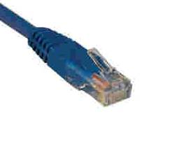 TRIPP LITE CAT5E 350MHZ BLUE MOLDED CBL RJ45 - 4 FT