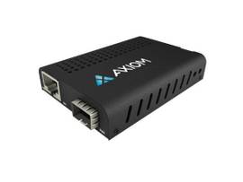 AXIOM MINI 100MBS RJ45 TO SFP FIBER MEDIA CONVERTER - OPEN SFP PORT
