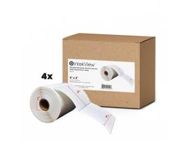 NU-TONE 4X3INCH DIRECT THERMAL LABELS