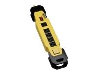 TRIPP LITE POWER SAFETY PWR STRIP W/6 9 CORD
