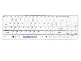 MAN-MACHINE WHITE ITSCOOL KEYBOARD