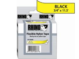 NEWELL-DYMO RHINO FLEXIBLE NYLON LBL 3/4IN YEL