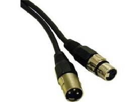 C2G 1.5FT PRO-AUDIO XLR MALE TO XLR FEMALE