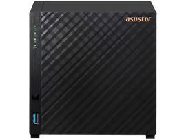 ASUSTOR 4 BAY NAS REALTEK RTD1296 QUAD-CORE 1.4GHZ 1GB 2.5GBEX1 USB3.2 GEN1X2 WOW WAKE ON WAN TOOLLESS INSTALLATION