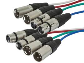 MONOPRICE 6 METER (20FT) 4-CHANNEL (2 UPSTREAM & 2