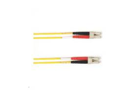BLACK BOX CORP SM FO PATCH CABLE DUPLX, PLENUM, YL, LCLC