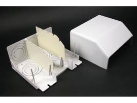LEGRAND-WIREMOLD NM DEVICE MTNG BRKT 5500 WHT (PKG OF 5)